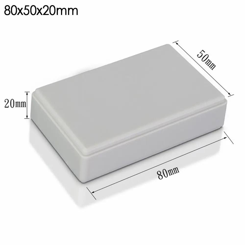 10 Sizes Plastic Instrument Case Black/White Electronic Project Box DIY Waterproof Cover Project Box For Power Supply Units