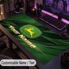 Velká podložka pod myš John Deere Vlastní jméno Text Personalizovaná podložka na stůl Protiskluzová herní podložka
