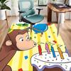1pc Curious George (6) Design Area Rug - Non-Slip, Soft & Cozy Floor Mat for Living Room, Bedroom, Office - Indoor/Outdoor Decorative Carpet