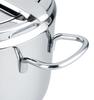 Marmite à pression - barazzoni - basic - 22 cm - acier inoxydable 18/10 - 7 l