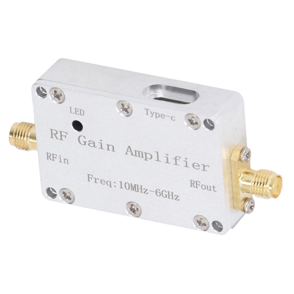 HF-Verstärker, 10 MHz – 6 GHz, 10 dB, geräuscharm, professionelles Signalempfangsmodul