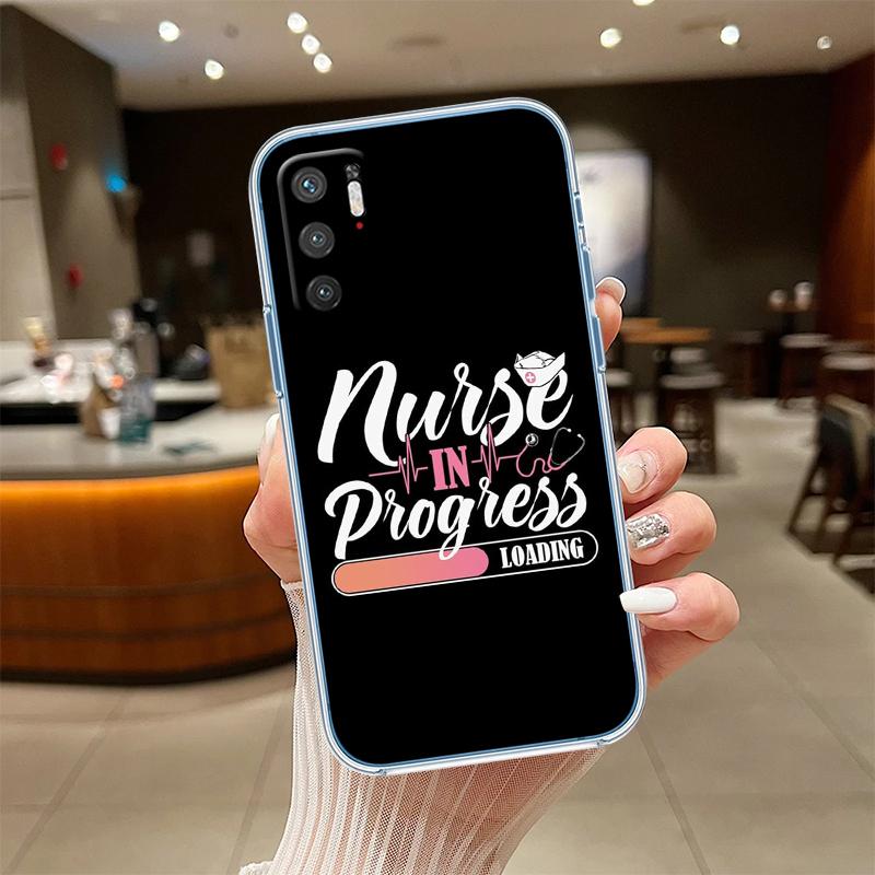 RE22 Doctor Nurse Transparent Phone Case for Motorola Moto G40 G04 G05 One Ace Action  Fusion + Plus Hyper Macro Vision Zoom