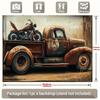 1 kus banneru vintage nákladní auto pozadí dekorace foto rekvizity polyesterový banner dekorace domácí dekorace