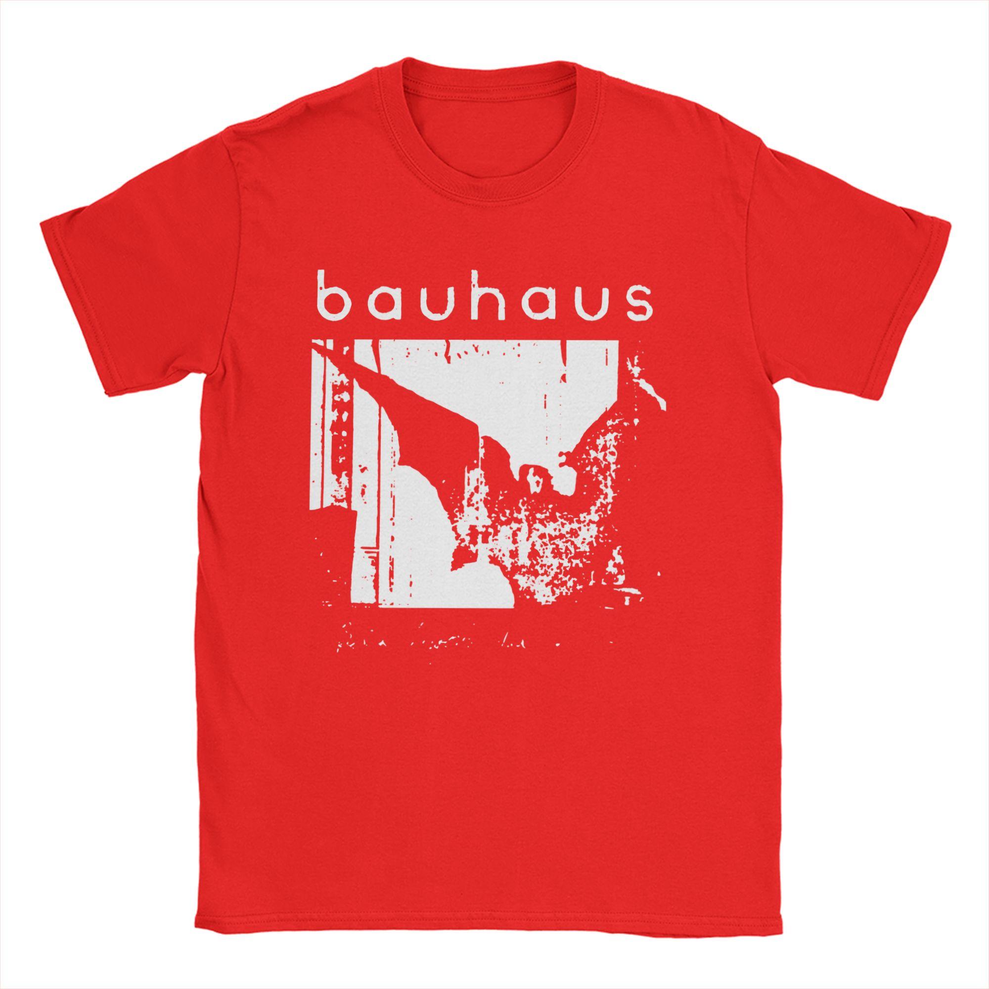 

Bauhaus Cotton T Shirt For Unisex Summer Streetwear TShirts Comfortable Hip Hop Tee Shirt Big Size Wholesale Tops S