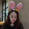 Cute and Adorable Rabbit Ear Plush Headband for Women, Suitable for Holiday Decorations, Daily Casual Wear, and Outings