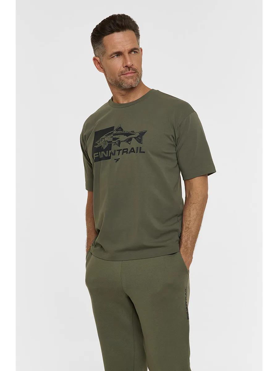 Branded T-shirt with FISH print S