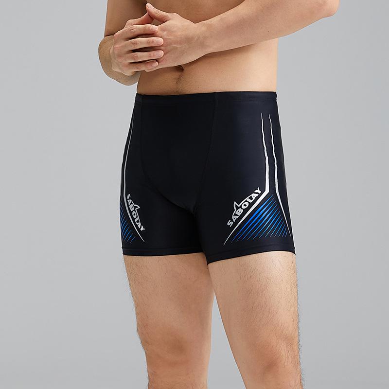 

Men s Quick-Dry Nylon Square Leg Swim Trunks 5XL