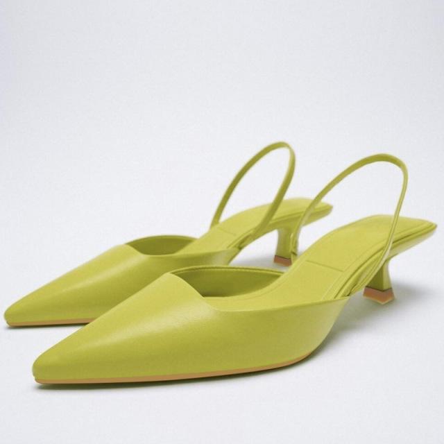 

Новые женские туфли с острым носком, неглубокие телесные туфли с розовыми бриллиантами, женские туфли на низком каблуке с ремешками сзади 37