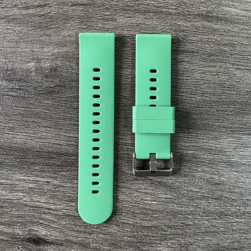

1 шт. Аксессуары для ремешка Универсальный или Сменный для Samsung Active Ремешок для часов Huawei из высококачественного силикона Ремешок для смарт-часов 22 мм 1PCS