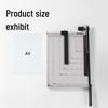 Deli 8013 Manual Steel Paper Cutter for B4 and A4 CN plug (adapter included)