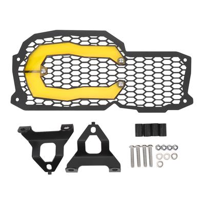 Protection de phare de moto en acier inoxydable, moderne, longue durée de vie, pour F800GS F650GS F700GS F800R, Jaune