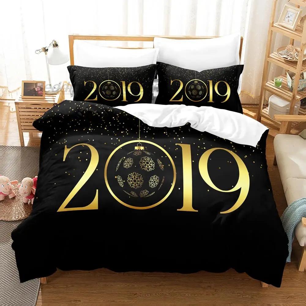 Lucky Number 3D Bedding Set Single Twin Full Queen King Size Duvet Cover Sets for Adult Kids Bedroom