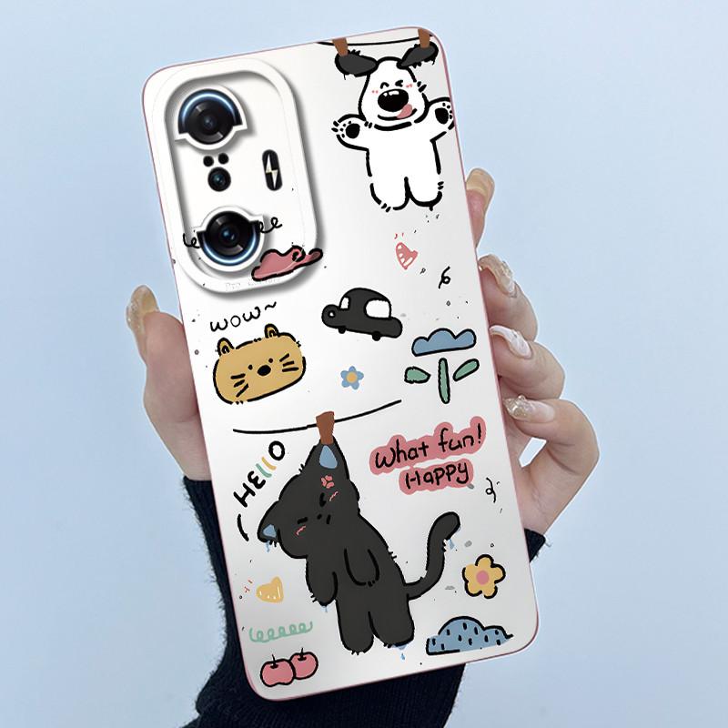 Phone Case For Redmi K50 Gaming K40 Gaming Xiaomi POCO F3 GT F4 GT 5G Protection Casing Girls Silicone Soft Protective Cover