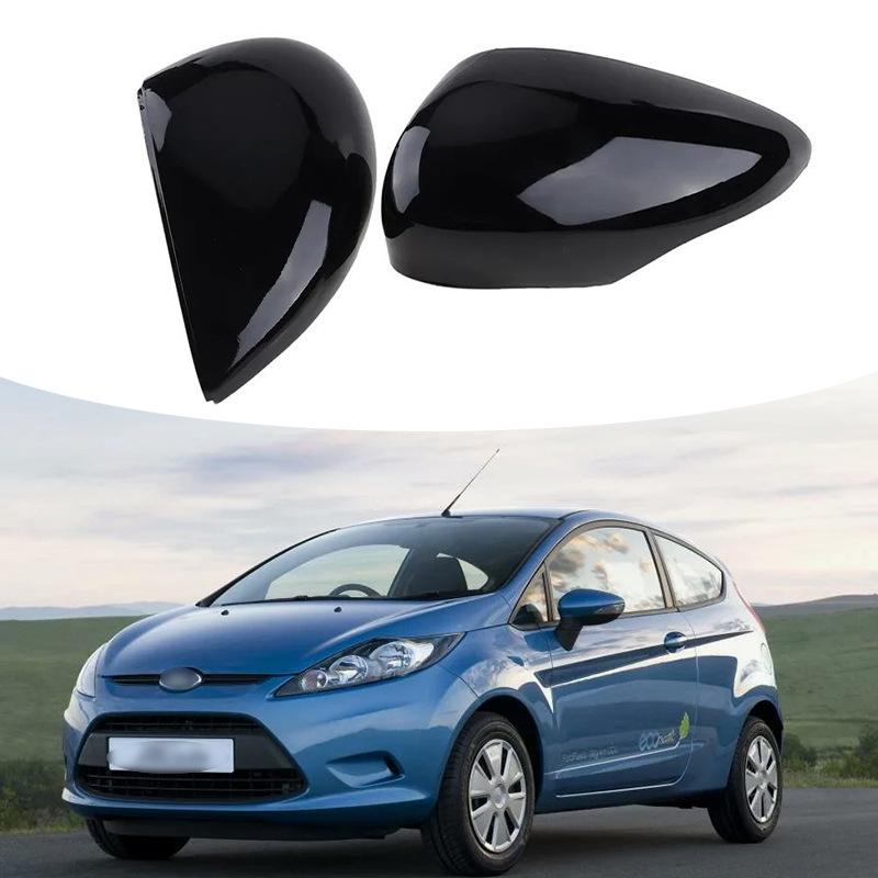 

Gloss Black Rearview Mirror Cover for 2007-2011 Ford Fiesta