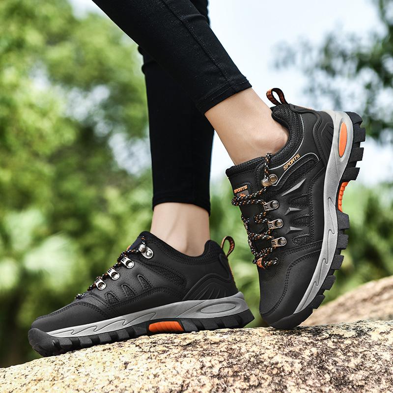 Talla 36-48 Zapatos impermeables, antideslizantes, resistentes al desgaste y de caña baja para deportes de ocio al aire libre, zapatos de senderismo para hombres y mujeres