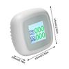 Portable Carbon Monoxide Detector Rechargeable Gas Leak Tester Suitable for Use In Homes, Garages, Offices and Similar Locations