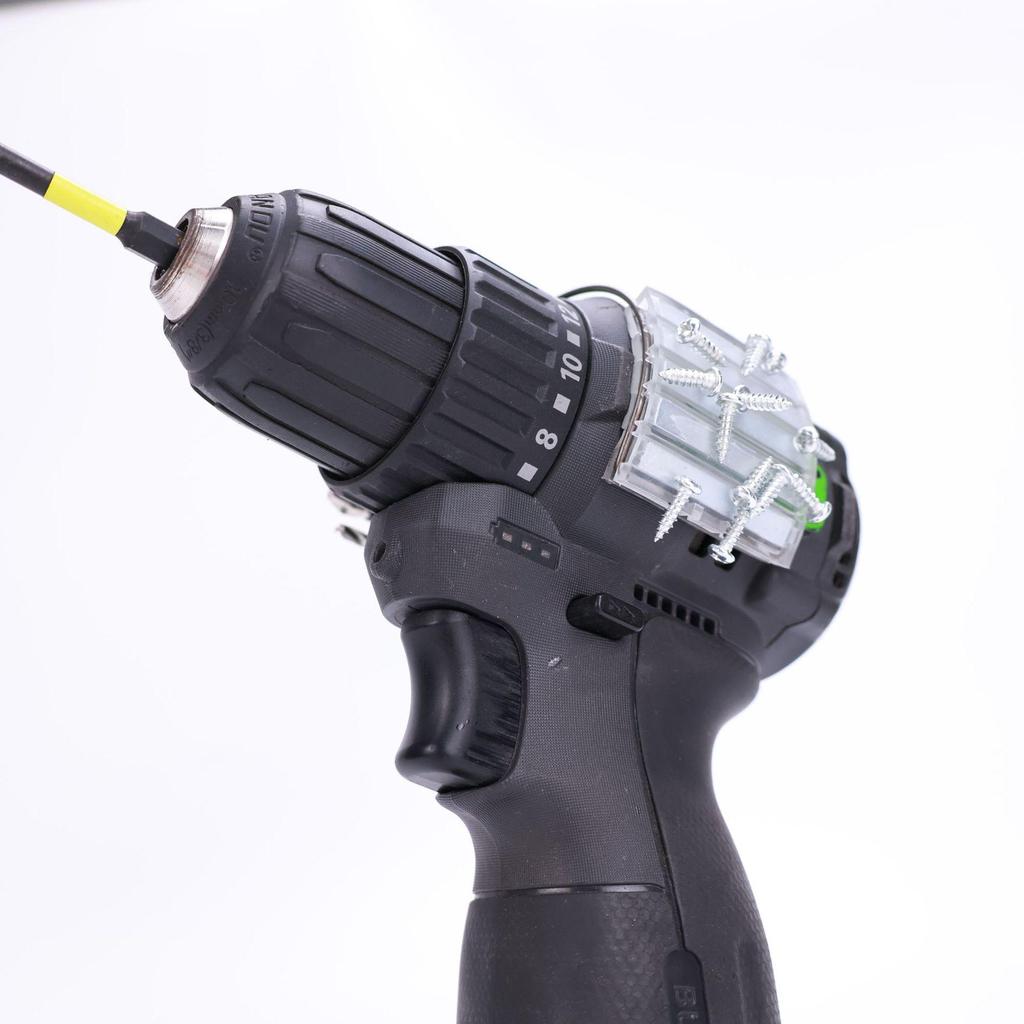 Electric Drill Magnetic Holder with Strong Suction for Securely Holding Screws, Drill Bits, and Metal Accessories