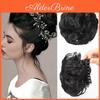 Wig Miss Claw Synthetic Clip In Messy Bun Curly Wavy Hair Extensions Chignon Ponytail Hairpieces For Women Hair Accessories