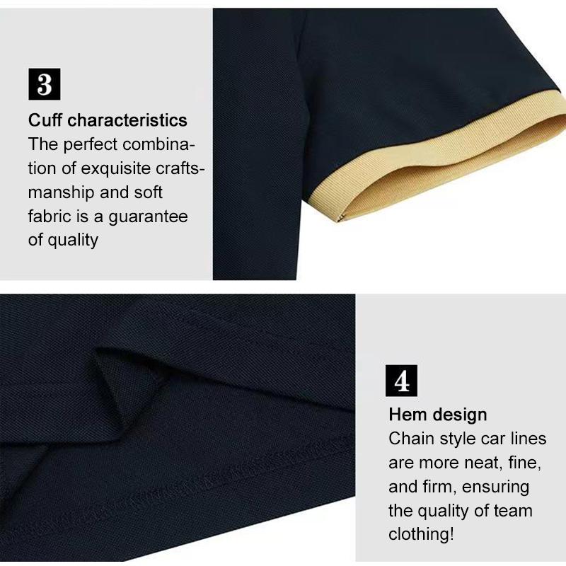 Spring/Summer New Super Cool Ice Silk Men's and Women's Polo Shirts Relieve Fatigue Top