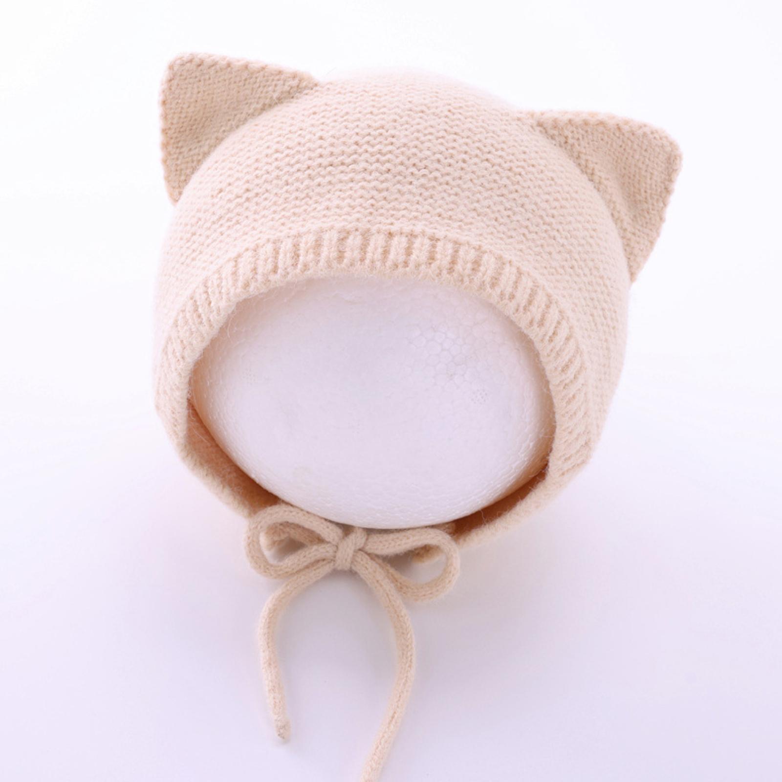 

Детская шапка, зимняя, тонкая вязаная шерстяная шапка для мальчиков и девочек One Size