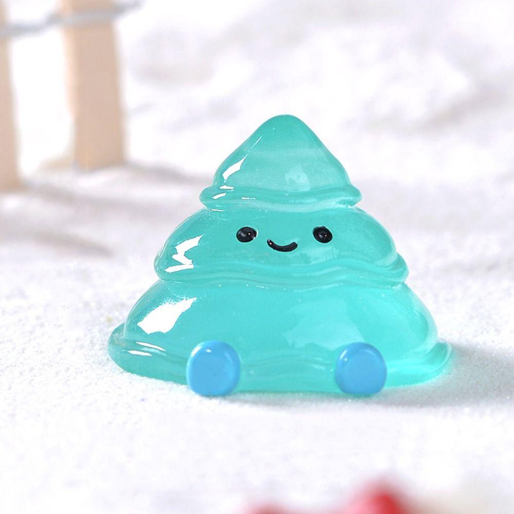 

Рождественская елка Светящаяся фигурка елки Принадлежности для салона автомобиля синий