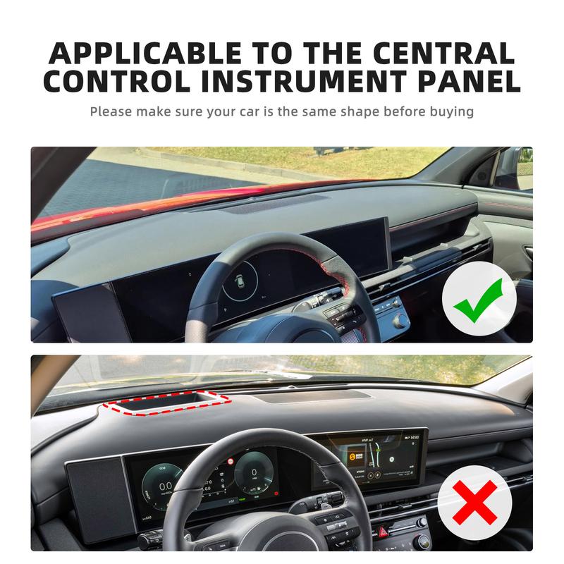 For Hyundai Tucson NX4 Facelift 2025 2026 Car Dashboard Cover Flannel Board Mat Carpet Pad Sunshade Cape Cushion Dashboard Cover