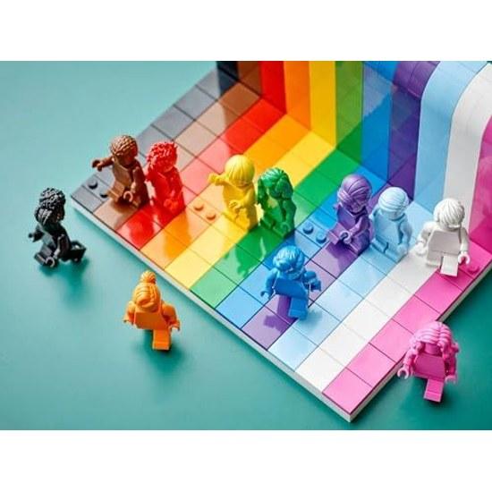 LEGO Jeder ist großartig Spielzeug Geburtstagsgeschenk Baustein Muttertag Vatertag männlich weiblich 40516