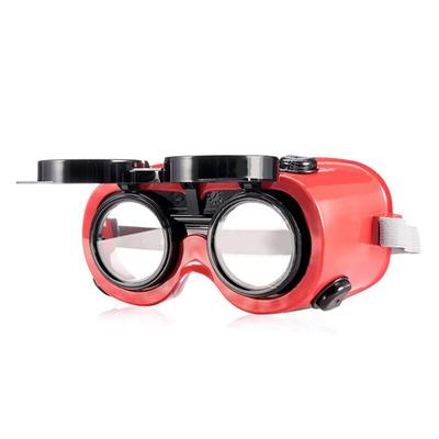 TOBA3 Elektrisches Schweißen Einziehbare Blendschutzscheibe Stufe UV400 Schutzbrille, (Polycarbonat), #5, Beschlagschutz (N.), Anti-Scratch (Klassisch),