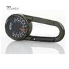 Multifunctional Carabiner Mini Compass + Thermometer + Keychain In 1