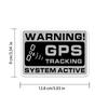 GPS Tracking Stickers, GPS Tracker Stickers - 10 Warnings for