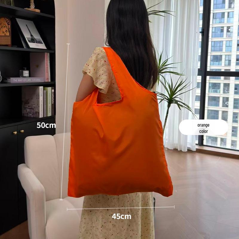 Eco-friendly Foldable Women's Shoulder Tote Bag for Groceries