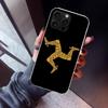 Isle of Man Coat of Arms Phone Case For iPhone 17 Air 16 15 Pro Max 14 Plus 13 Mini 12 11 Cover 7 8 SE Silicone Shell Print Fund
