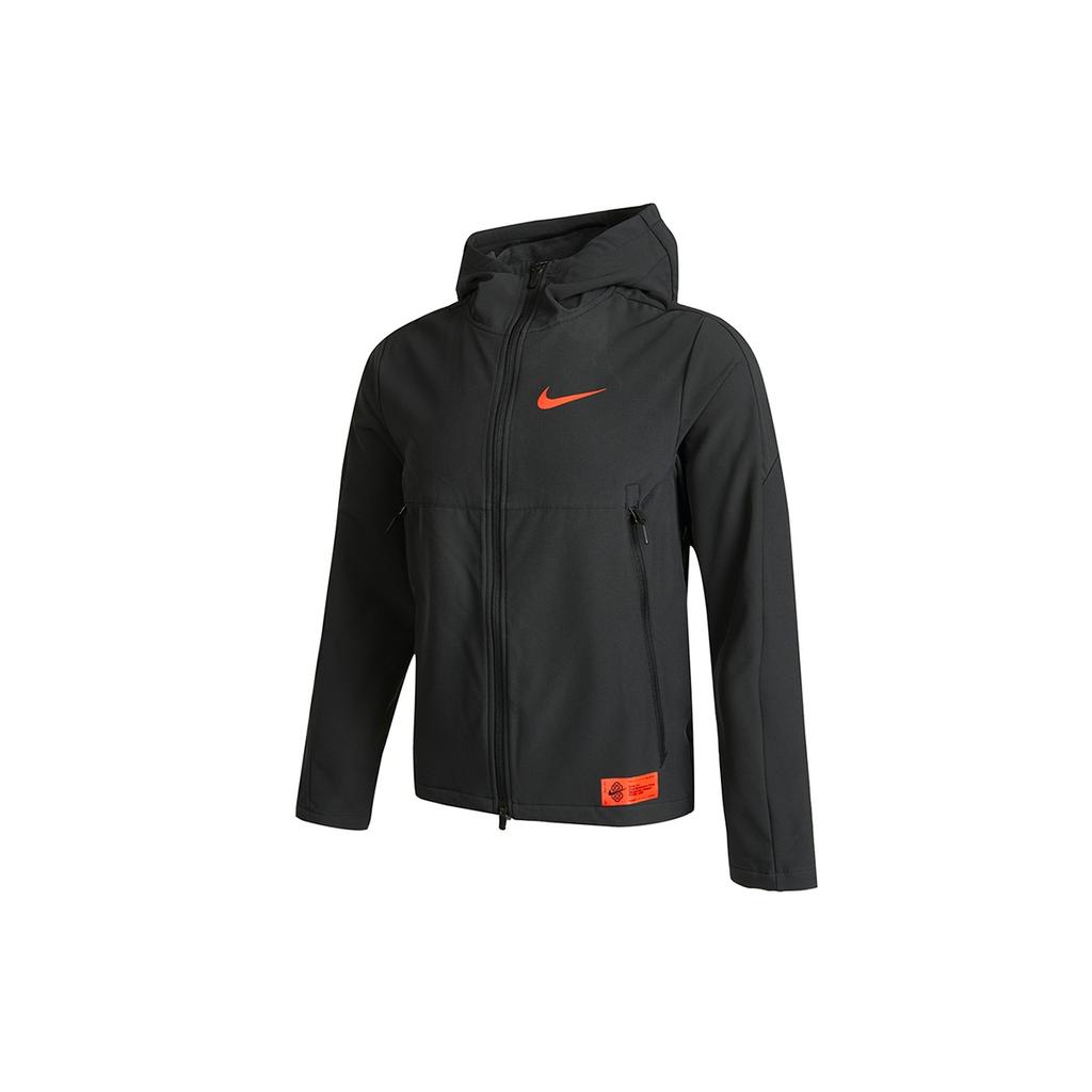 Nike Sports Training Protection Against Cold Woven Hooded Jacket Black Men's DH1384-010