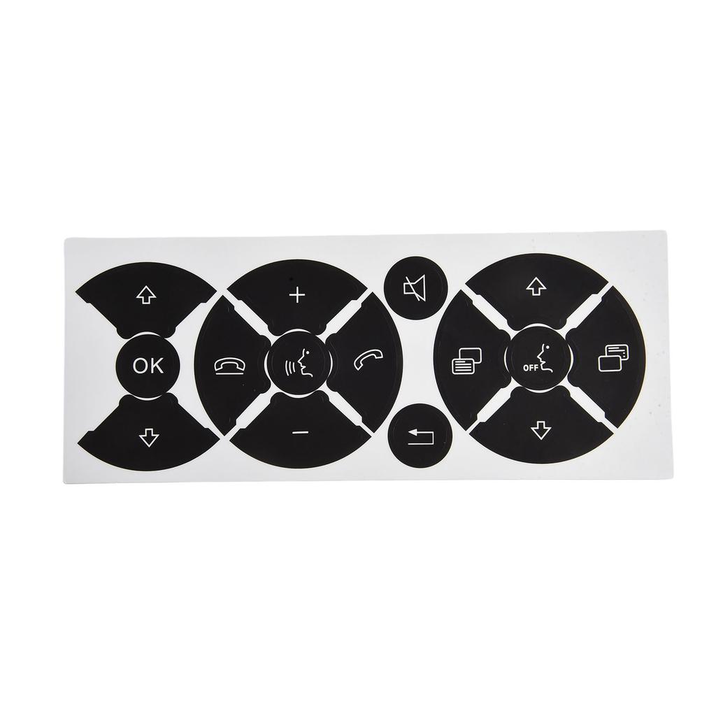 Vinyl Button Repair Stickers for Mercedes For Benz C E SLK Class Vehicles
