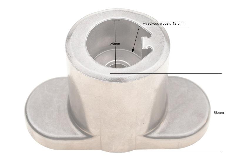 Adapter Kosiarki Mtd Misiek Fi 25Mm Kn50