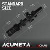 ACUMETA Oculus 1-10X24 SFP Riflescope, 30mm Tube Hunting Riflescope with 20mm Rail Scope Mount