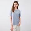 Elva' Island Women's Solid Short Sleeve Round Neck T-Shirt