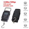 Bilancia elettronica portatile per uso domestico da 50 kg Mini bilancia portatile con sensore ad alta sensibilità Bilancia elettronica con display digitale Bilancia sospesa