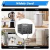 8000W Voltage Converter Transformer Step Up/Down 110V/220V w/ 4 Outlets, Overload Protection for Household Appliances Coffee Mak