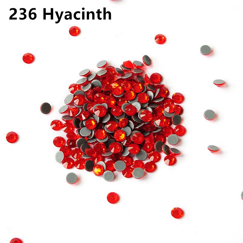 China Bulk Hot-fix Flat Back Rhinestones Bulk Crystal Glass Hotfix Rhinestones for Clothing Garment