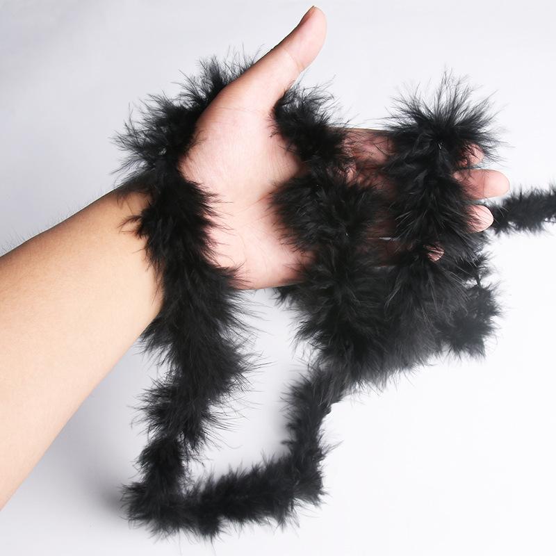 Fine Flat Feather Strip Turkey Top Strip Clothing Accessories Accessories Christmas Gifts Toys Decoration Handmade Materials