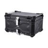 65L Motorrad Topcase Universelle Motorrad Heckbox mit Lederfutter