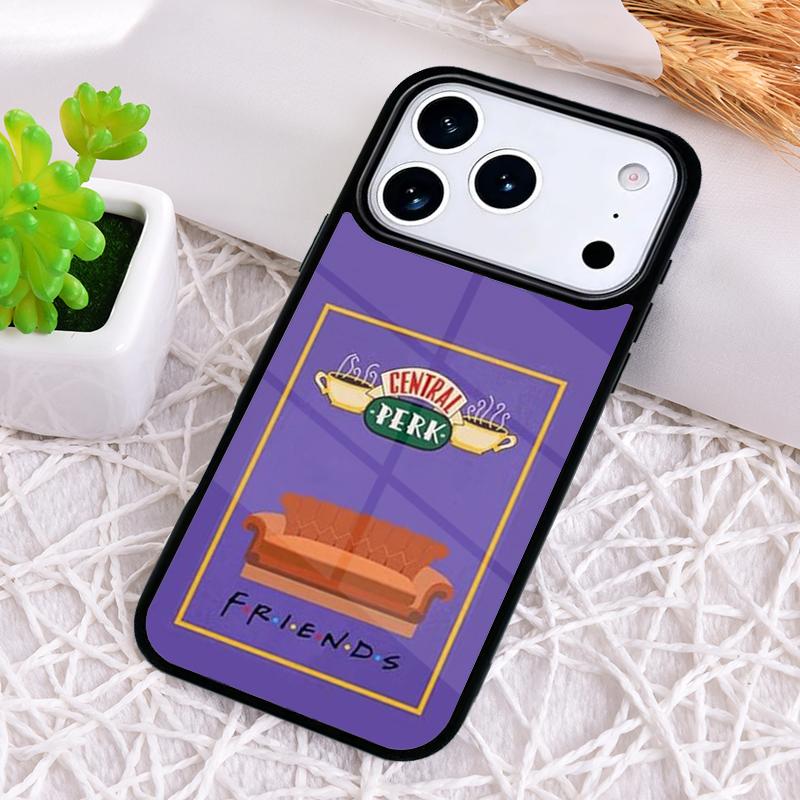 Friends TV Print Phone Case for iPhone 17 Air 16 15 11 12 14 13 Pro Max Shockproof Cover