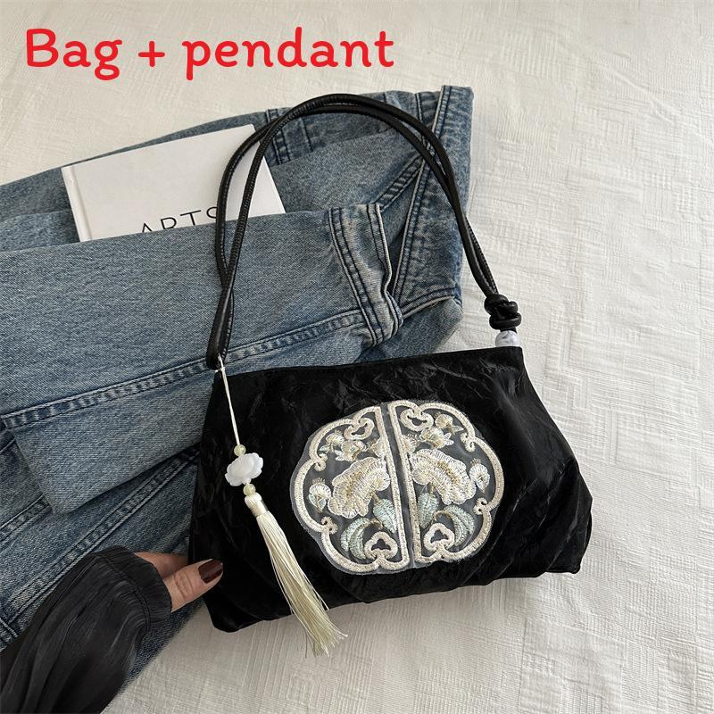 New Chinese Style Crossbody Bag With Soft Pu And Seam Details For Summer Fashion