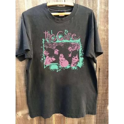 The Cure 90s Retro T-shirt Men's T-shirt Summer New Item Suitable for Both Men and Women Casual T-shirt