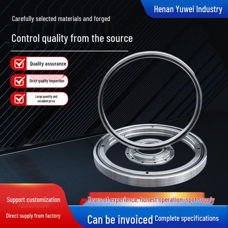 

Високошвидкісний прецизійний поворотний підшипник RAU з перехресно-циліндричними роликами для роботизованих маніпуляторів 1005