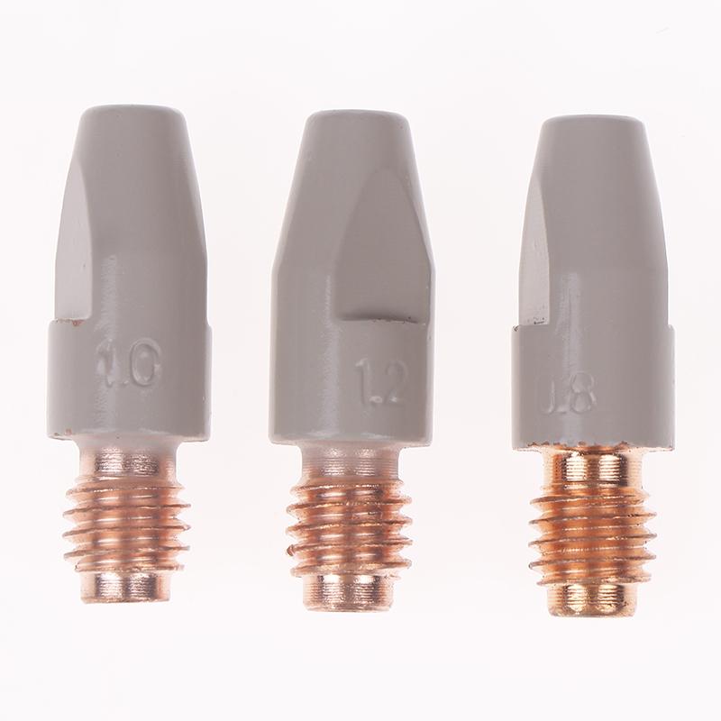 Mig 36Kd Sveisekontaktspisser Belegg Beskytt 30Mm M8 Gassdyse Spiss 0.8/1.0/1.2Mm Mig Sveisepistol Sveiseverktøy Deler