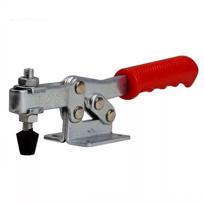Red Toggle Clamp GH-201B 100kg Quick Release Tool Horizontal Clamps Hand New Heavy Duty Tooling Accessory