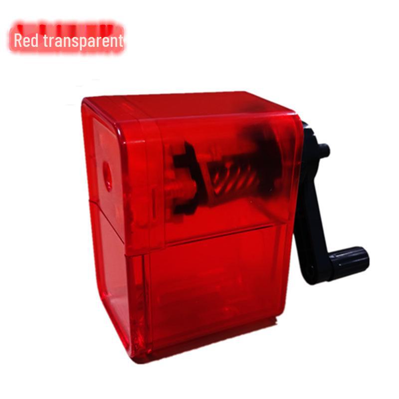 Hand-Cranked Charcoal and Art Pencil Sharpener with Automatic Feeding