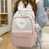 Simple Star Shaped Nylon Backpack with Cute Style Casual Student Backpack with Large Capacity and Multiple Pockets Suitable for Daily and Student Use